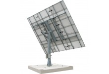 Solar Tracker SM40M3V15P with backstructure for 15 panels (3,75 kWp)